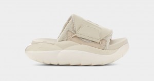 Klapki Damskie Ugg LA Cloud Głęboka Niebieskie | UWB-378105