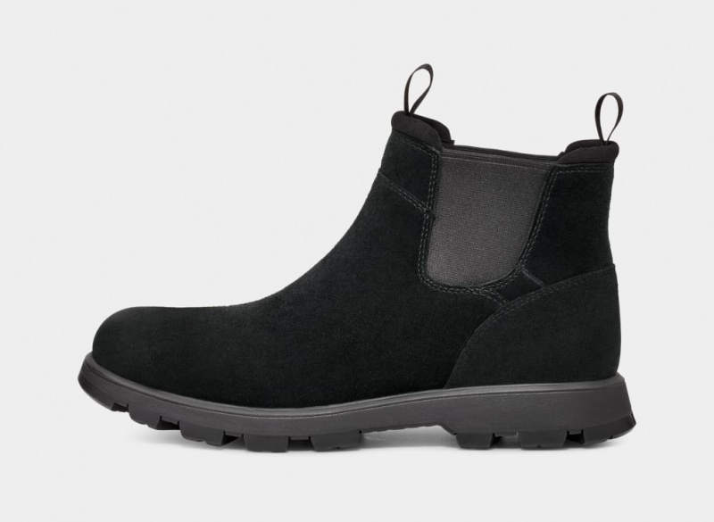 Buty Chelsea Męskie Ugg Hillmont Czarne | GTL-501367