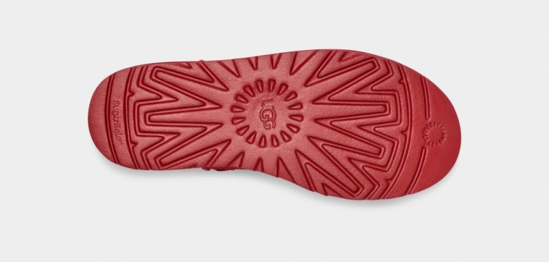 Buty na Platformie Damskie Ugg Klasyczne Ultra Mini Czerwone | RZX-210597