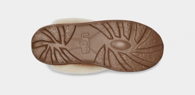 Kapcie Damskie Ugg Coquette Brązowe | FME-893721