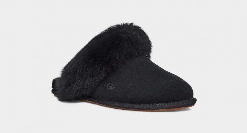 Kapcie Damskie Ugg Scuff Sis Czarne | DIC-236890
