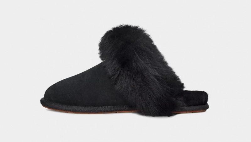 Kapcie Damskie Ugg Scuff Sis Czarne | DIC-236890