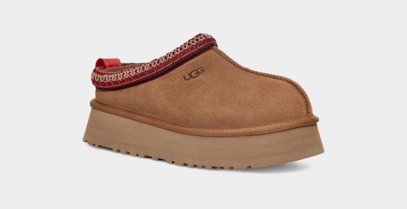 Kapcie Damskie Ugg Tazz Brązowe | XPU-764208