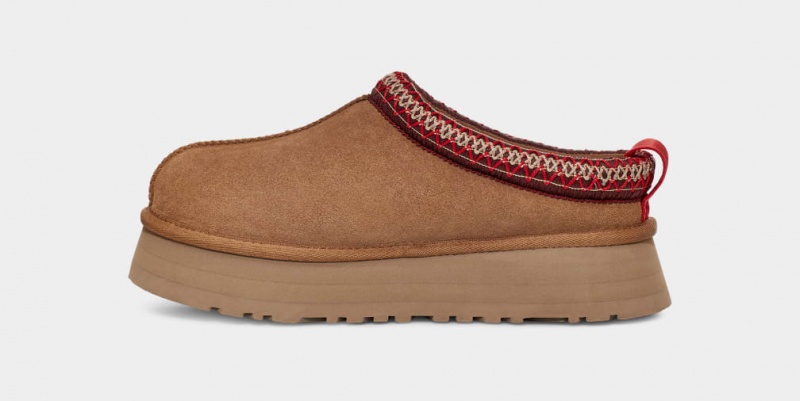 Kapcie Damskie Ugg Tazz Brązowe | XPU-764208