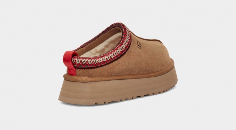 Kapcie Damskie Ugg Tazz Brązowe | XPU-764208