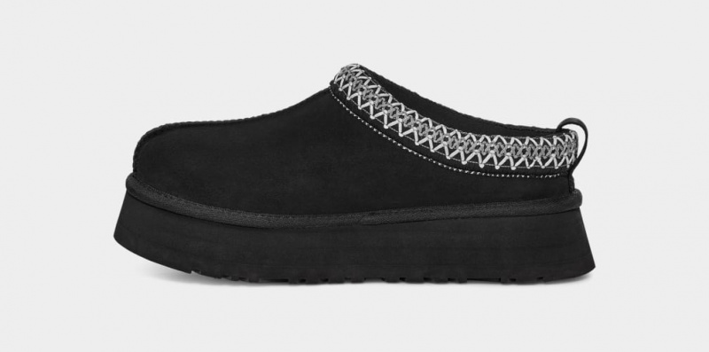 Kapcie Damskie Ugg Tazz Czarne | STZ-430856