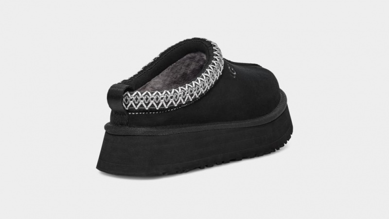 Kapcie Damskie Ugg Tazz Czarne | STZ-430856
