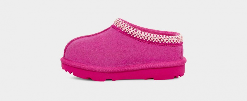 Kapcie Dziecięce Ugg Tasman II Różowe | BXV-390872
