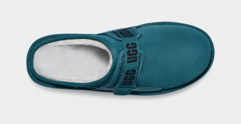 Kapcie Męskie Ugg Dune Niebieskie | VLM-458107