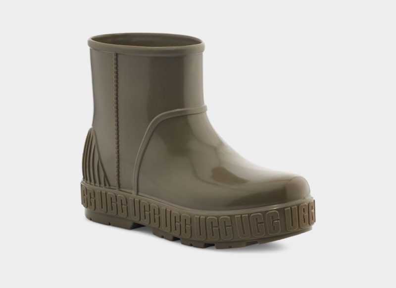 Kozaki Damskie Ugg Drizlita Oliwkowe | FRQ-402139