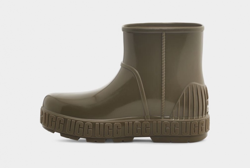 Kozaki Damskie Ugg Drizlita Oliwkowe | FRQ-402139