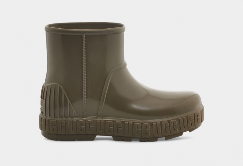 Kozaki Damskie Ugg Drizlita Oliwkowe | FRQ-402139