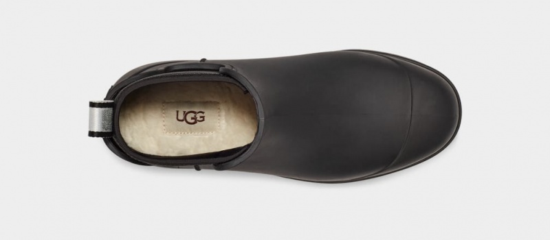 Kozaki Damskie Ugg Droplet Czarne | JPB-943165