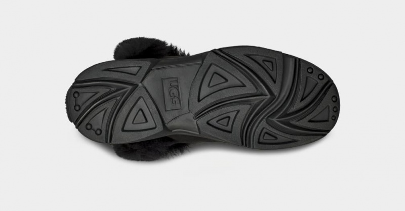 Kozaki Damskie Ugg Sunburst Wysokie Czarne | EOT-836741