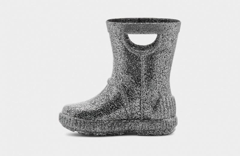 Kozaki Dziecięce Ugg Drizlita Glitter Szare | BSA-394057