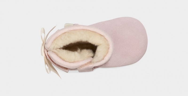 Kozaki Dziecięce Ugg Jesse Bow II Różowe | YEC-406589