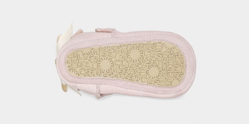 Kozaki Dziecięce Ugg Jesse Bow II Różowe | YEC-406589