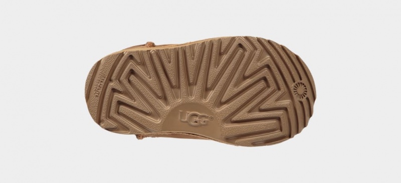 Kozaki Dziecięce Ugg Klasyczne II Weather Brązowe | ZWM-037645