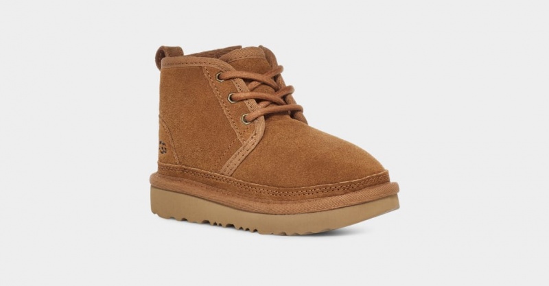 Kozaki Dziecięce Ugg Neumel II Brązowe | HNQ-298064