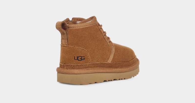 Kozaki Dziecięce Ugg Neumel II Brązowe | HNQ-298064