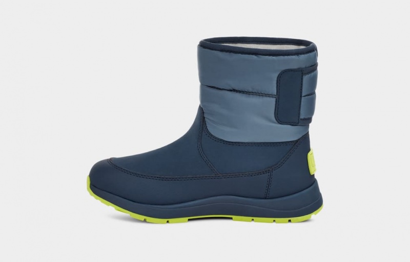 Kozaki Dziecięce Ugg Toty Weather Niebieskie | YMO-975842