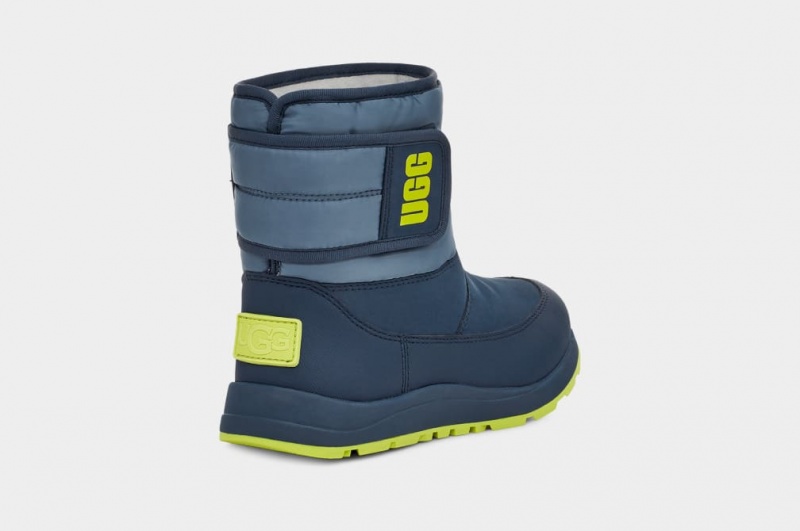 Kozaki Dziecięce Ugg Toty Weather Niebieskie | YMO-975842