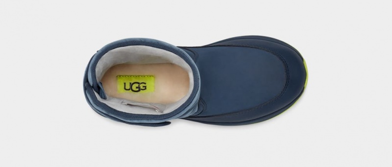 Kozaki Dziecięce Ugg Toty Weather Niebieskie | YMO-975842