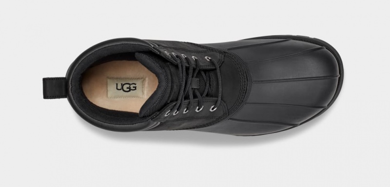 Kozaki Męskie Ugg Gatson Mid Czarne | KON-094635