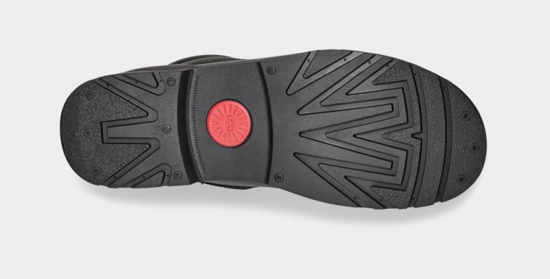 Kozaki Męskie Ugg Gatson Mid Czarne | KON-094635