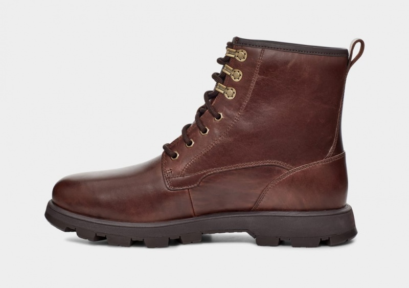 Kozaki Męskie Ugg Kirkson Brązowe | ZYB-982147