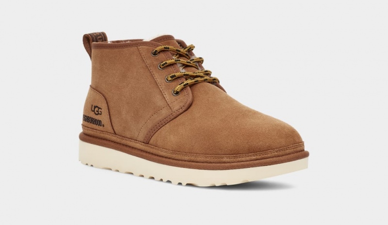 Kozaki Męskie Ugg Neighborhood Neumel Brązowe | IBJ-164239