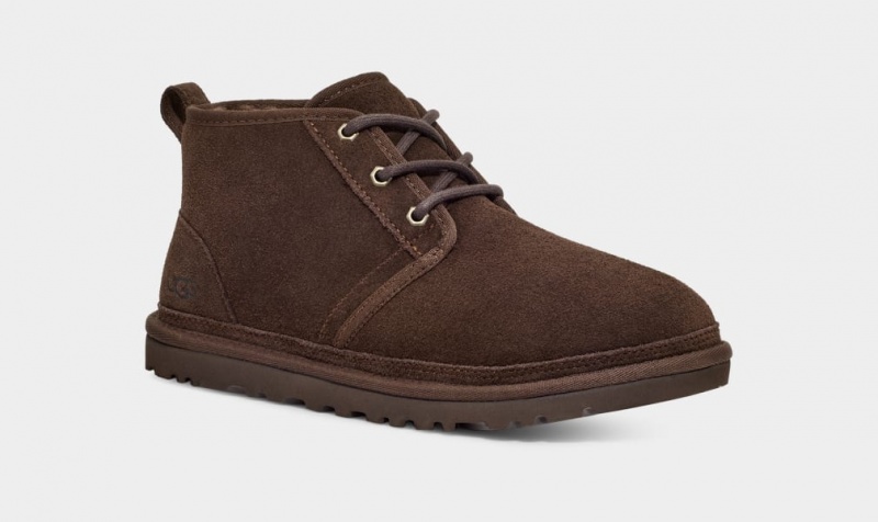 Kozaki Męskie Ugg Neumel Brązowe | IFH-587934