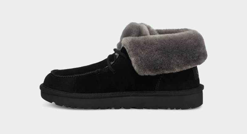 Mokasyny Damskie Ugg Diara Czarne | KRP-831702