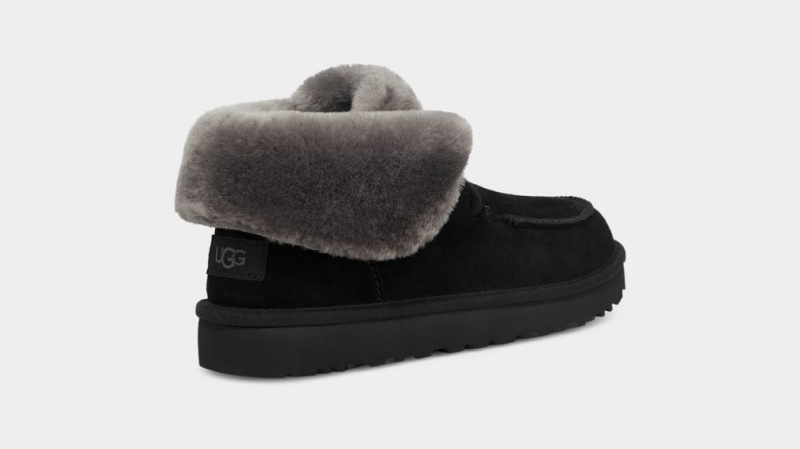 Mokasyny Damskie Ugg Diara Czarne | KRP-831702