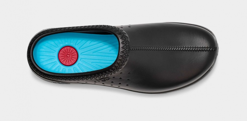 Mokasyny Męskie Ugg Tasman Sportowe Czarne | OVI-465973