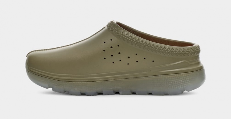Mokasyny Męskie Ugg Tasman Sportowe Zielone | UBW-731584