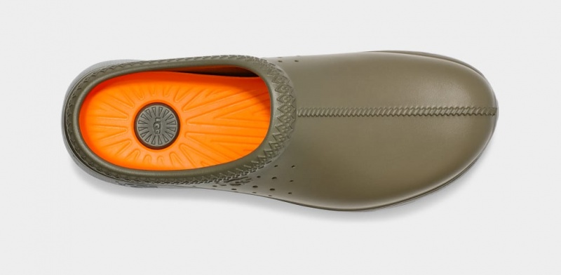 Mokasyny Męskie Ugg Tasman Sportowe Zielone | UBW-731584