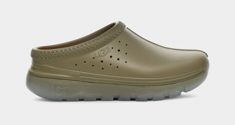 Mokasyny Męskie Ugg Tasman Sportowe Zielone | UBW-731584
