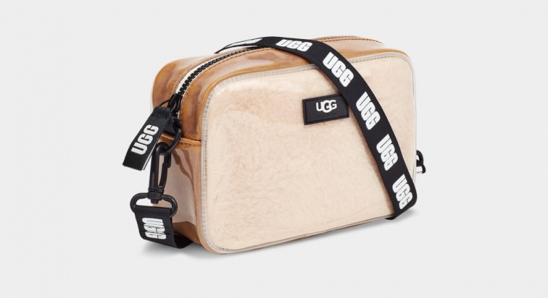 Plecaki Damskie Ugg Janey II Clear Beżowe | HMY-619378