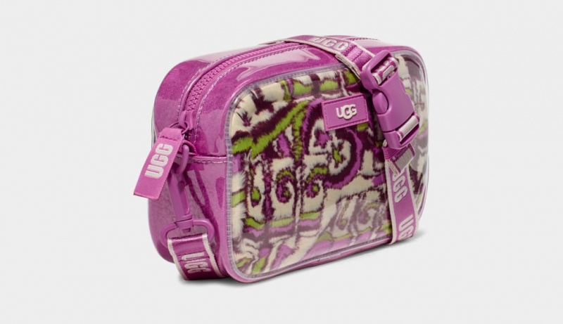 Plecaki Damskie Ugg Janey II Clear Fioletowe | GOM-642809