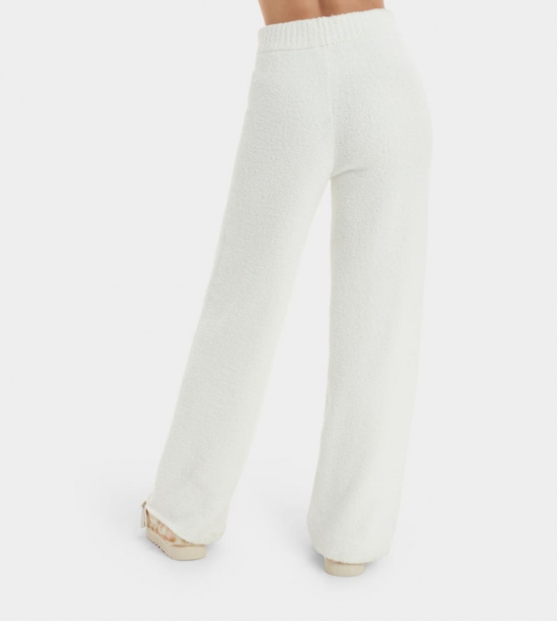 Spodnie Damskie Ugg Terri Kremowe | YGD-692057