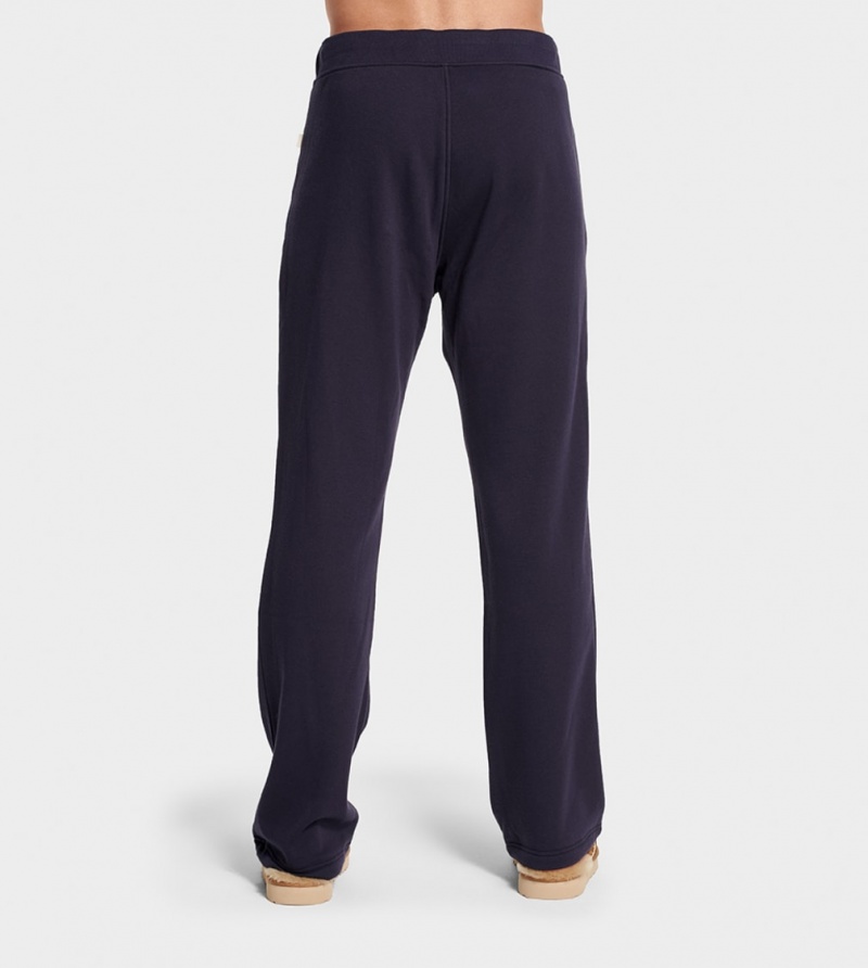 Spodnie Męskie Ugg Gifford Fleeces Granatowe | LYQ-579081