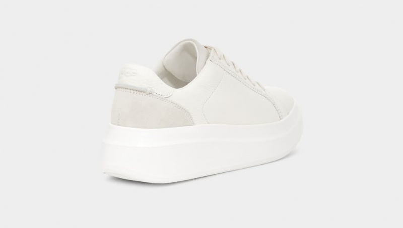 Trampki Damskie Ugg Scape Koronkowe Białe | YEP-102359